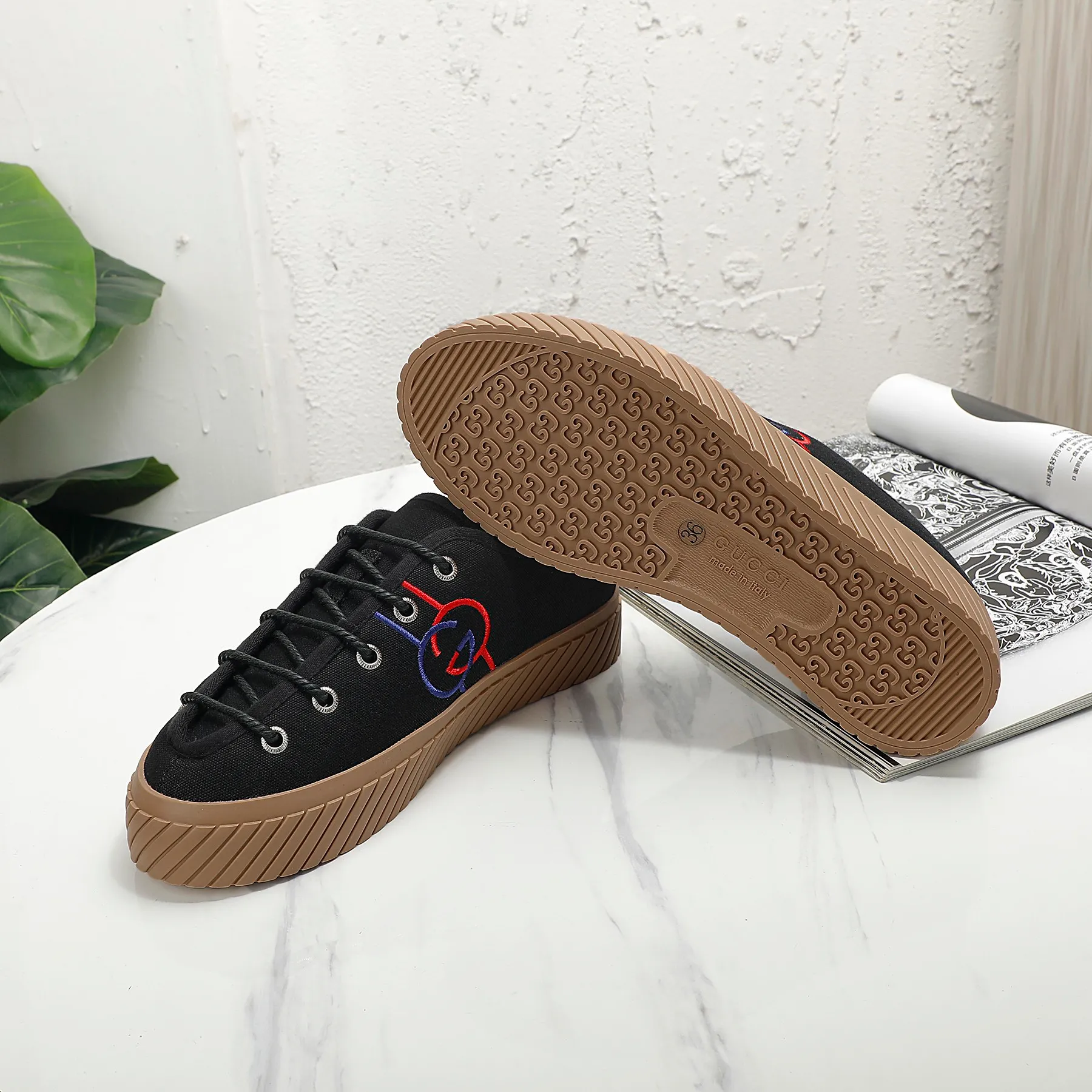 👟👟Ex-factory price 420👟👟 Men's size +10 GUCCI, couple style, other colors also available, you can also place an order with pictures
